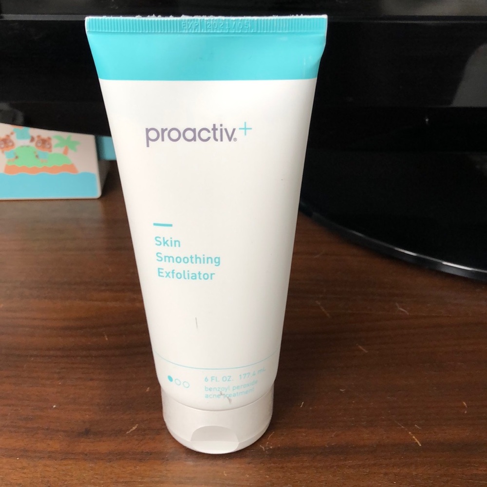 Proactive + skin smoothing exfoliator never opened